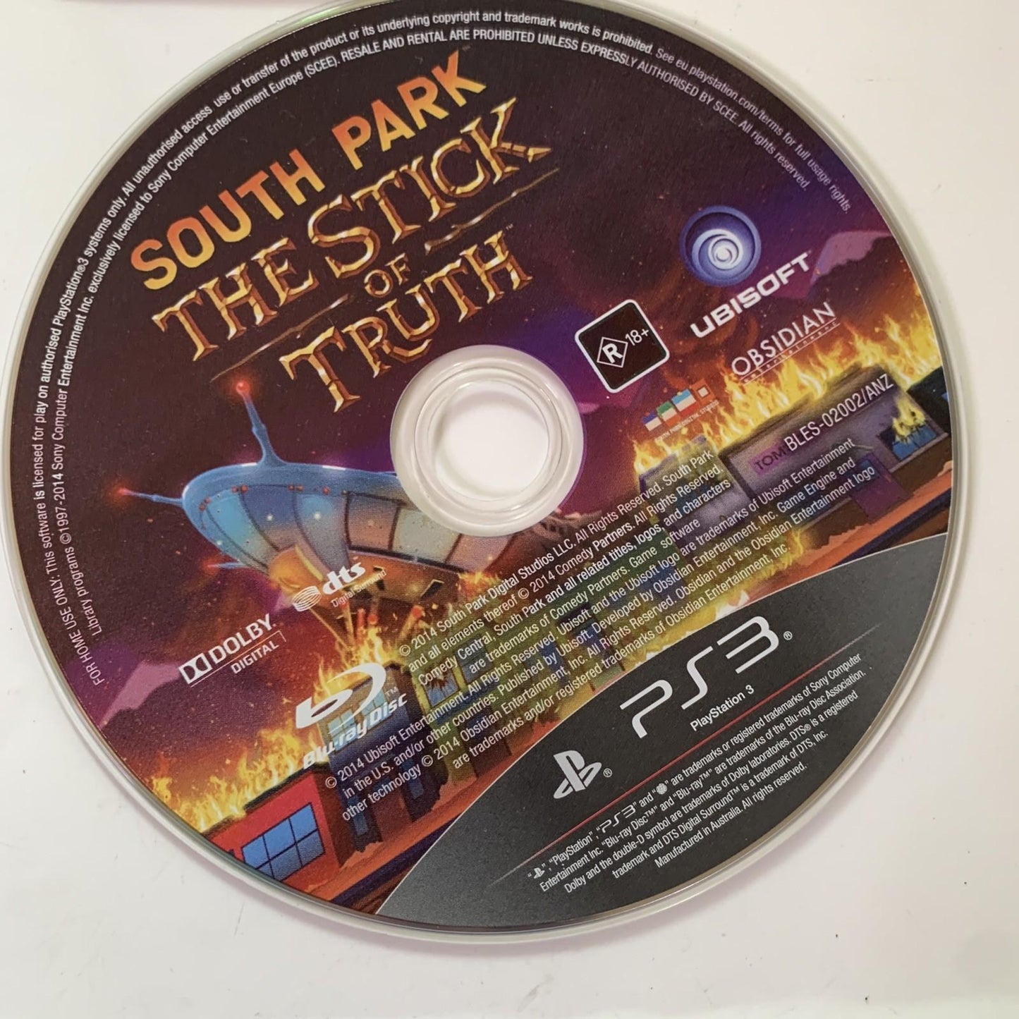 South Park: The Stick of Truth PS3 Sony Playstation 3 Complete