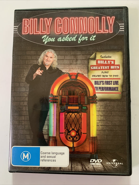 Billy Connolly: You Asked for It! (DVD, 2011) Region 4 &2