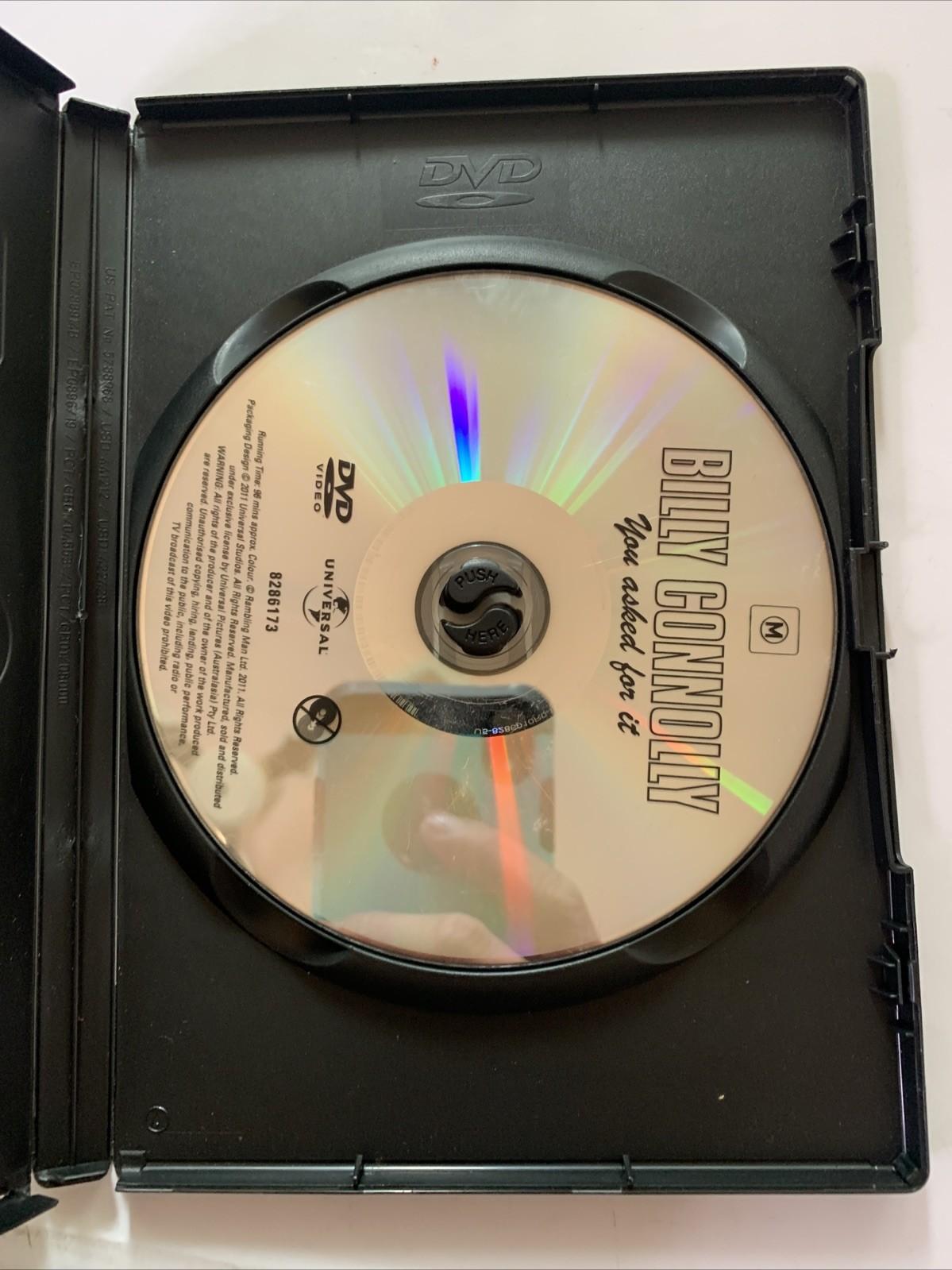 Billy Connolly: You Asked for It! (DVD, 2011) Region 4 &2