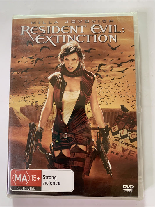 Resident Evil Extinction (DVD, 2007) Region 4 NEW Sealed