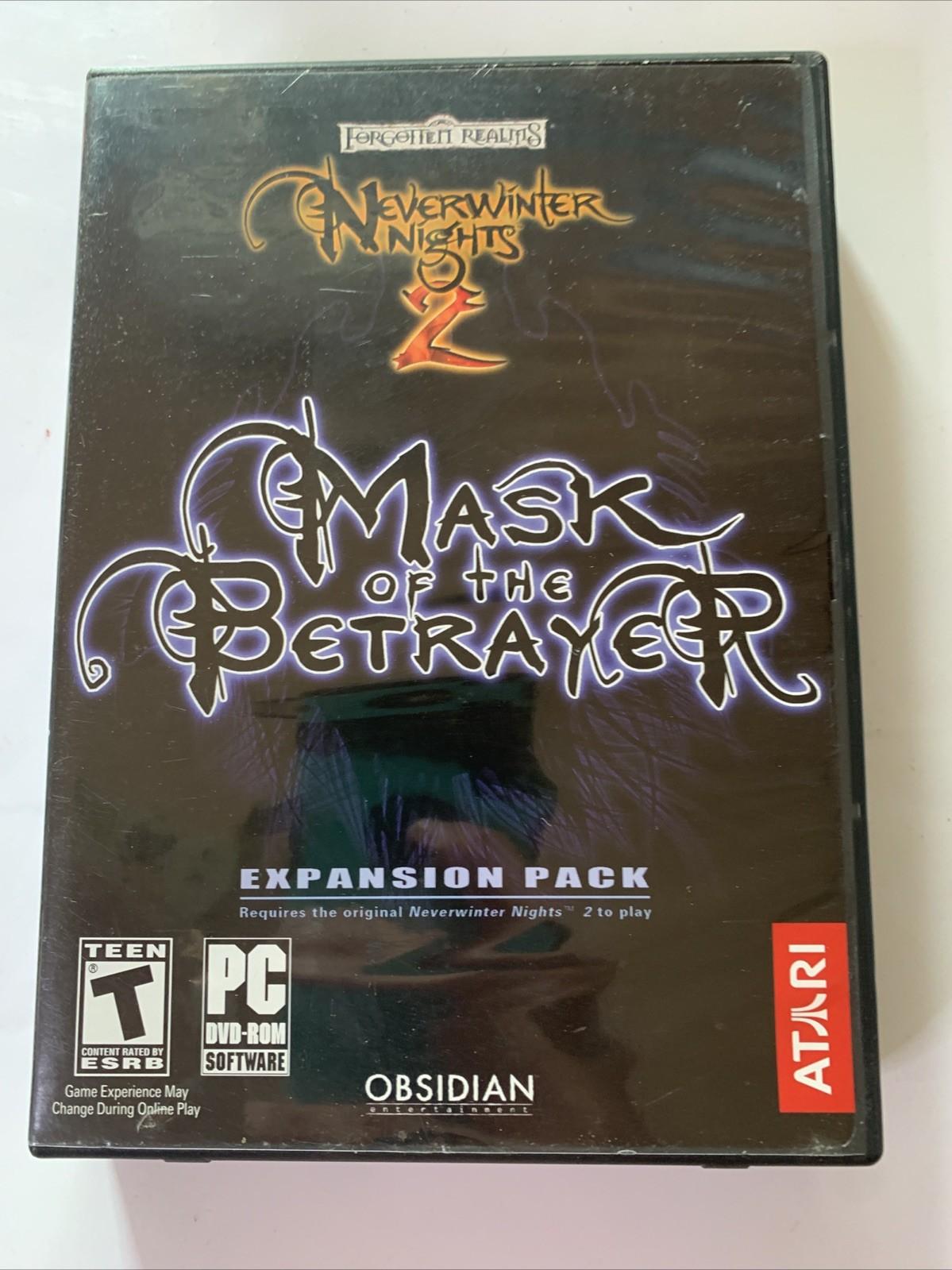 Neverwinter Nights 2: Forgotten Realms + Expansion PC DVD Windows Game