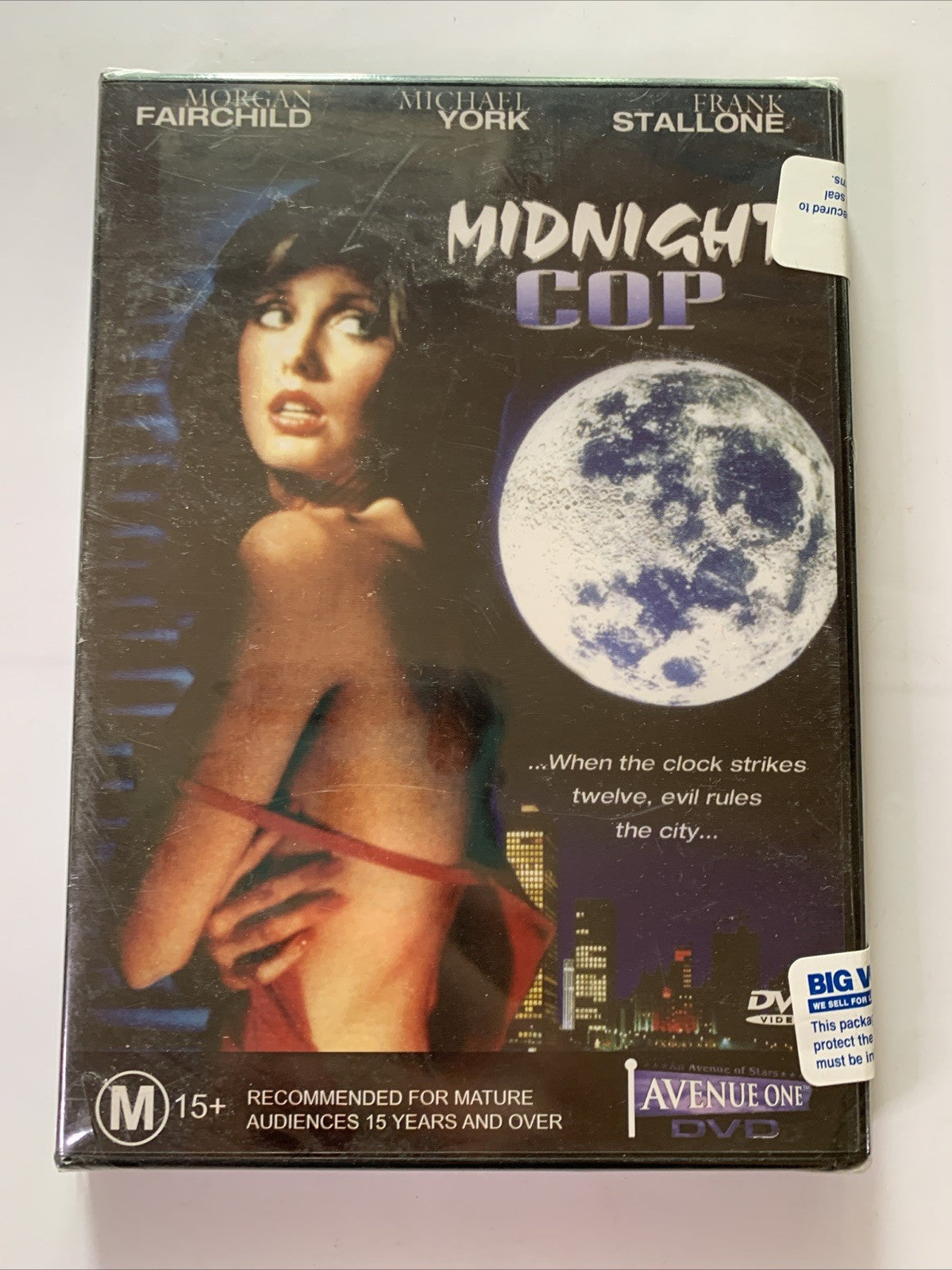Midnight Cop (DVD, 1988) Morgan Fairchild, Michael York All Regions NEW Sealed