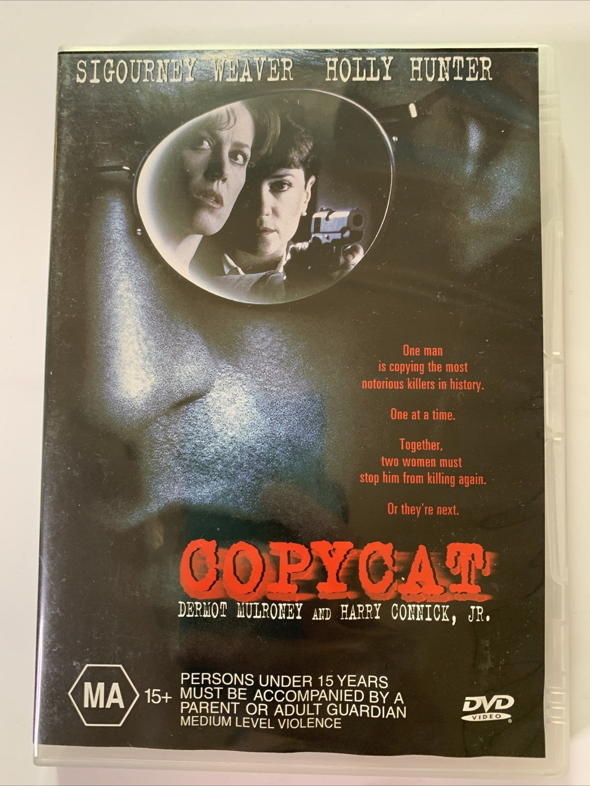 Copycat (DVD, 1995) Sigourney Weaver, Holly Hunter, Harry Connick Jr. Region 4