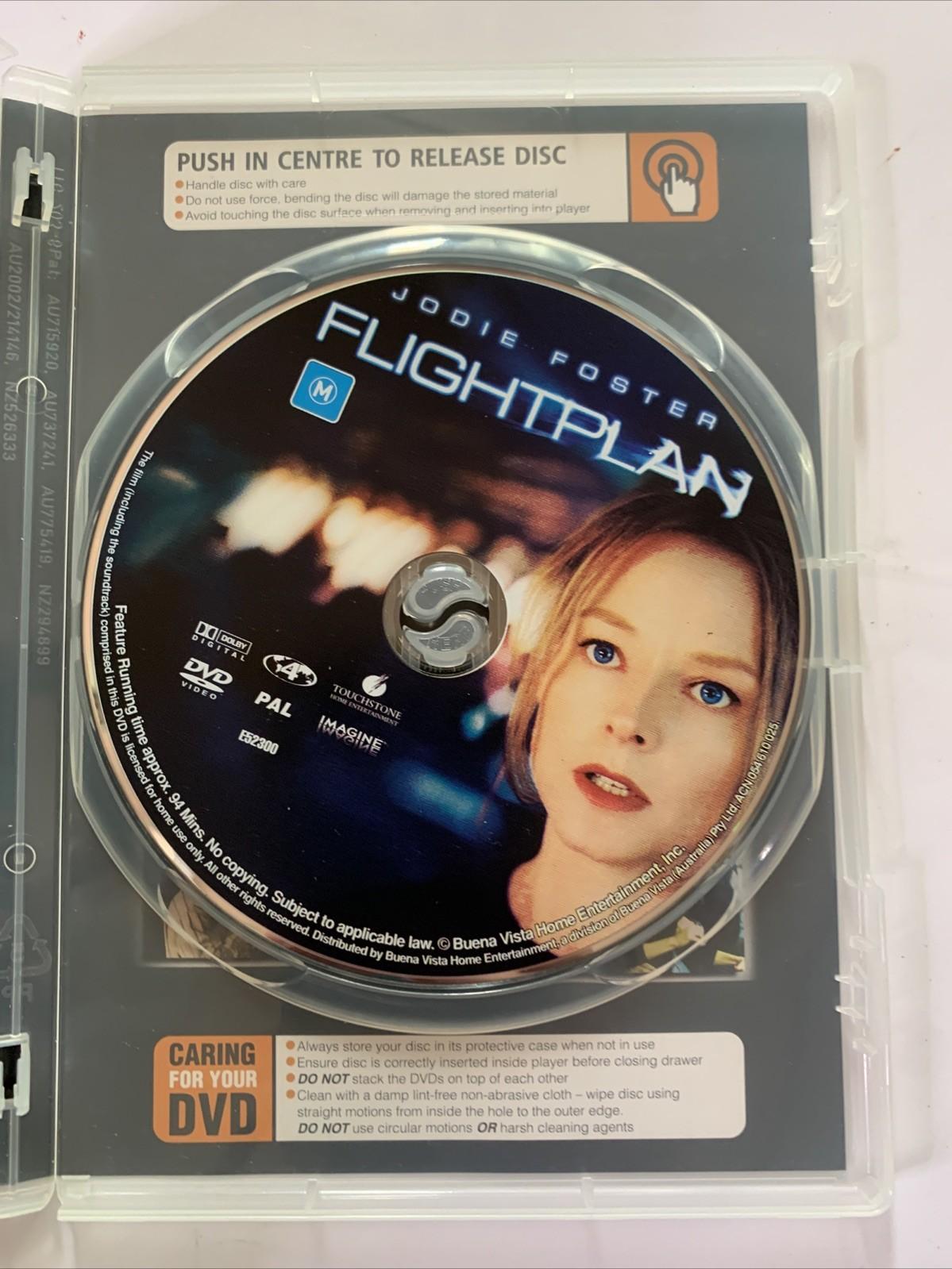 Flightplan (DVD, 2005) Sean Bean, Kate Beahan, Jodie Foster Region 4