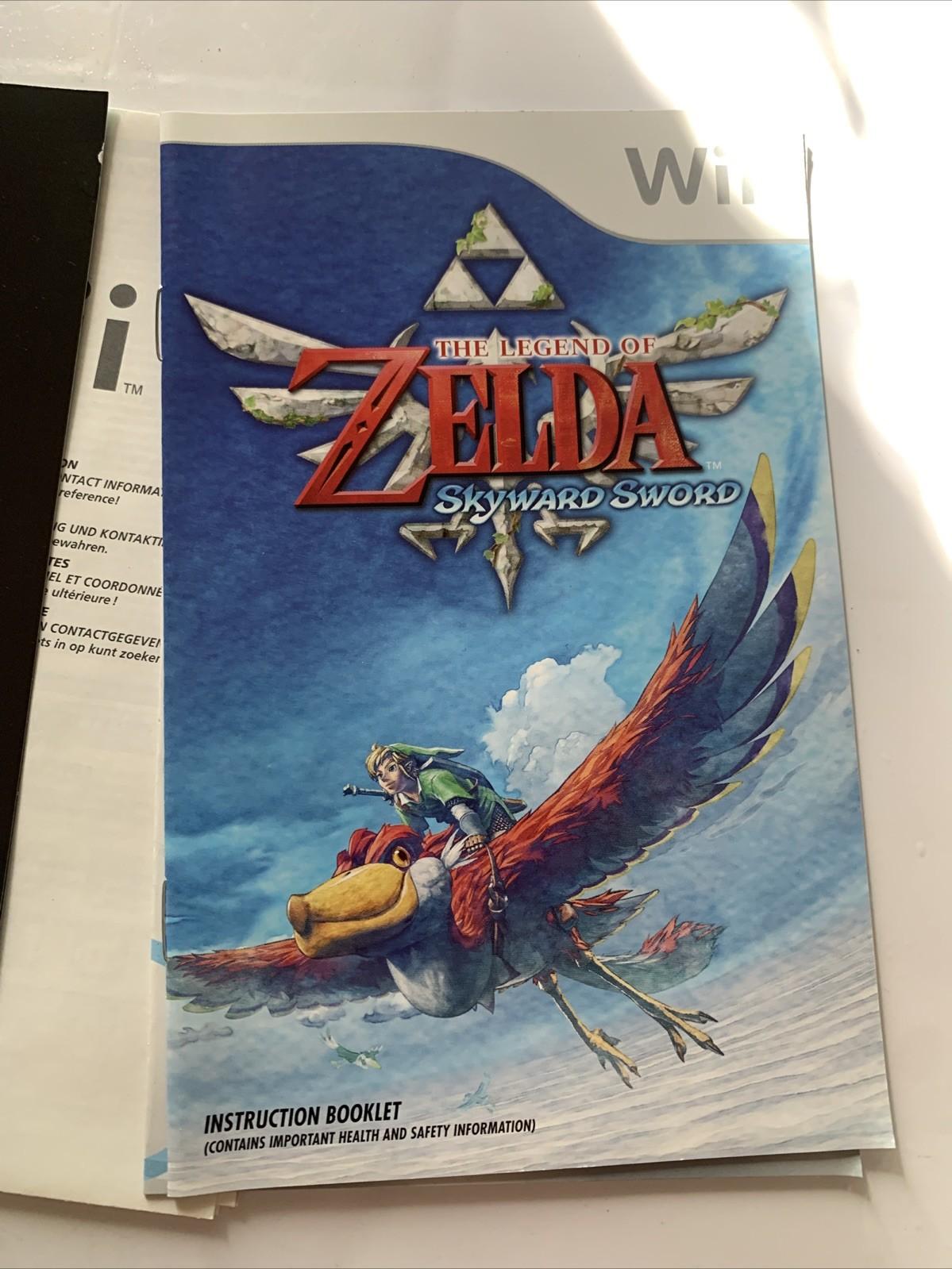 The Legend Of Zelda Skyward Sword + Special Orchestra Nintendo Wii PAL Complete