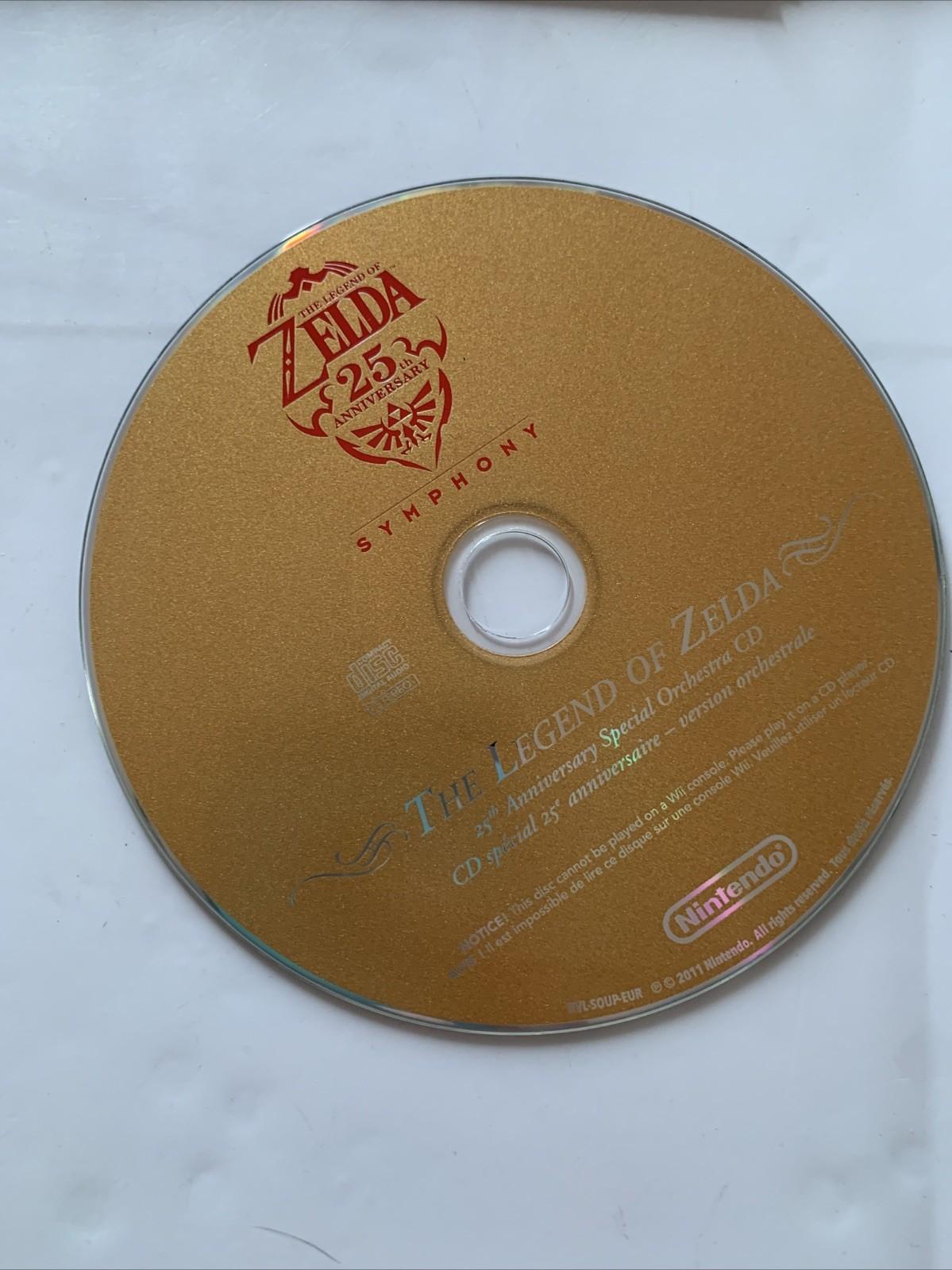 The Legend Of Zelda Skyward Sword + Special Orchestra Nintendo Wii PAL Complete