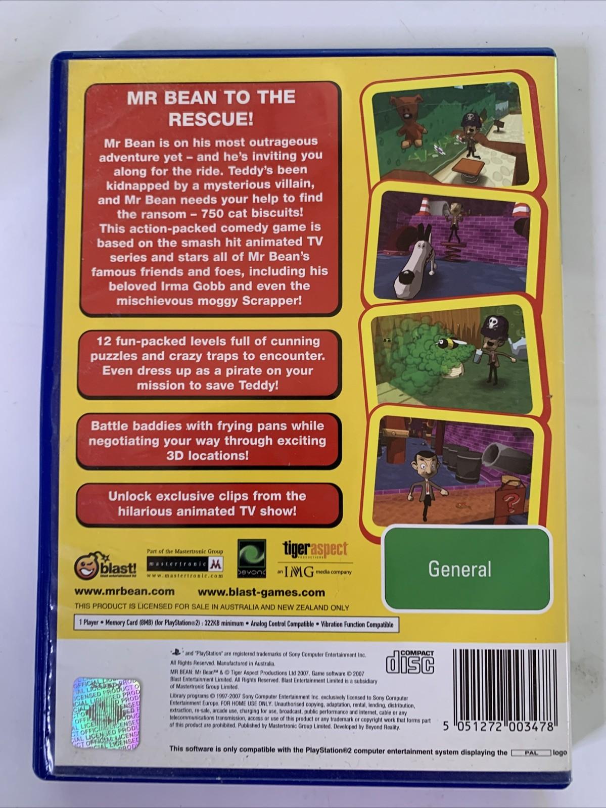 Mr Bean PS2 Sony PlayStation 2 PAL Game Complete