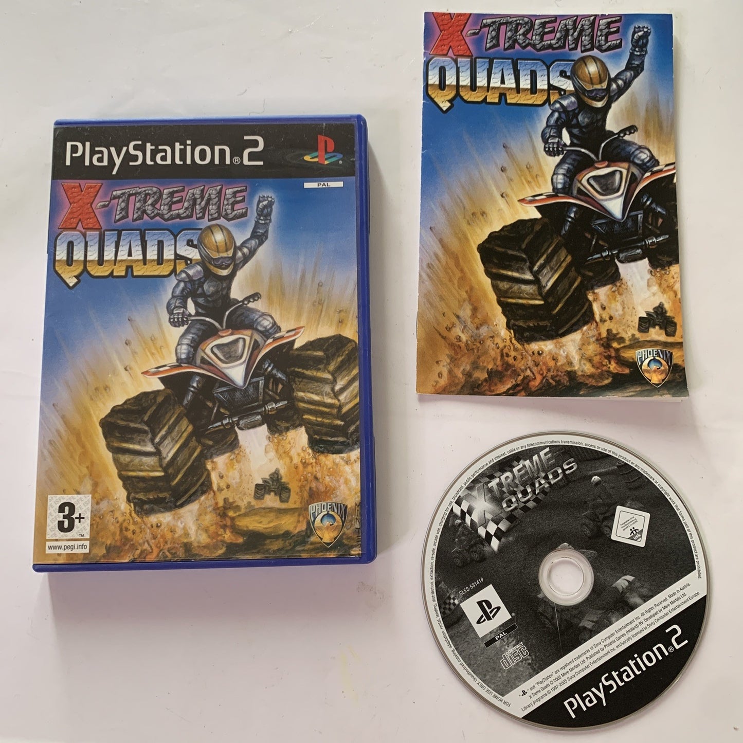 X-Treme Quads PS2 Sony Playstation 2 PAL Game Complete