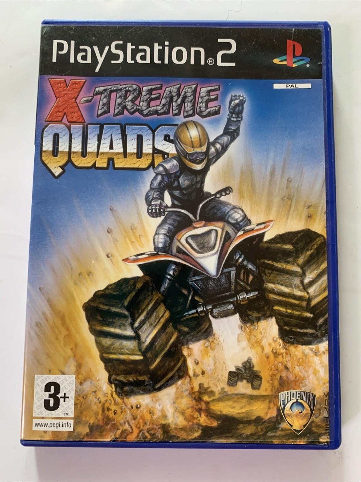 X-Treme Quads PS2 Sony Playstation 2 PAL Game Complete
