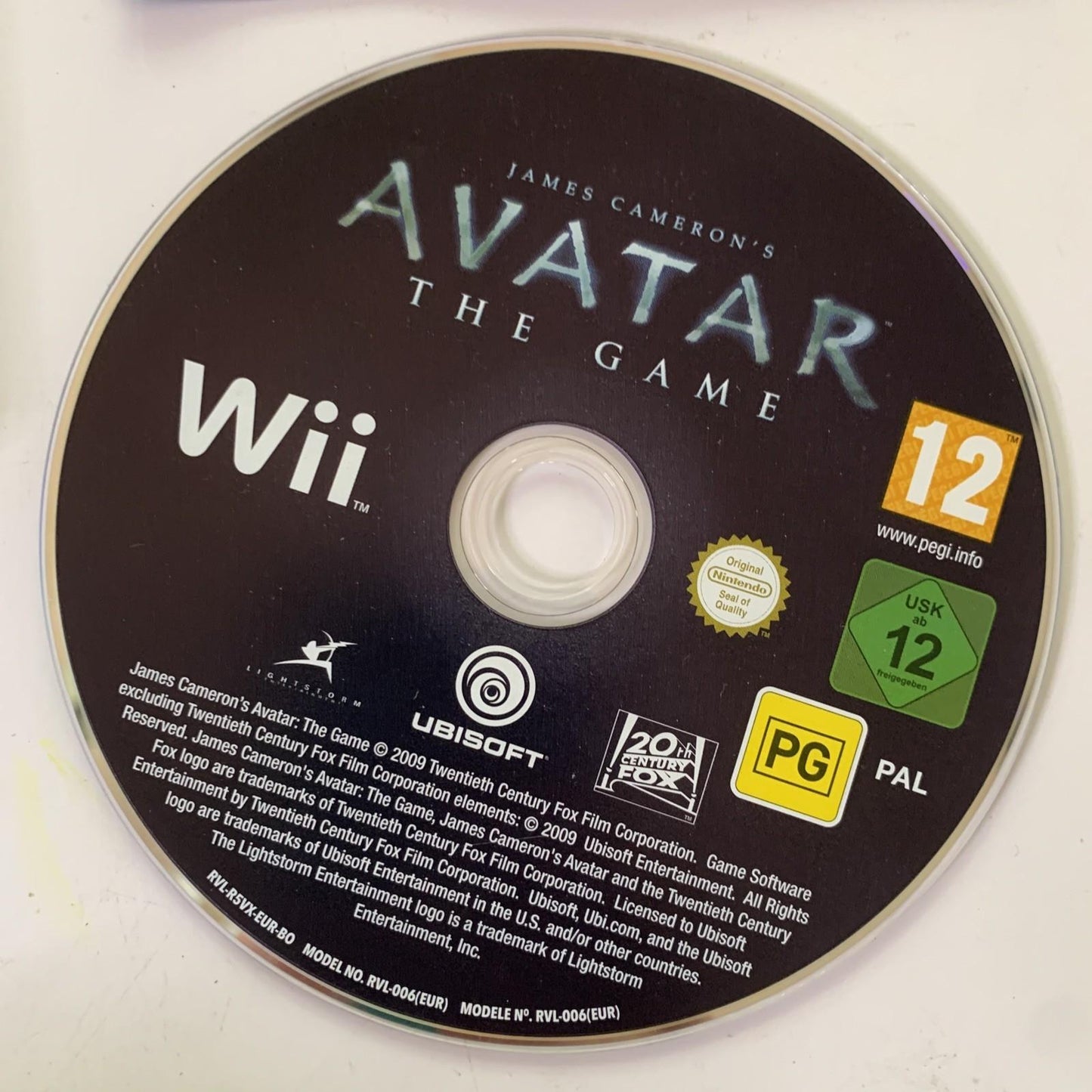 James Cameron’s Avatar The Game - Nintendo Wii Game - Tested to Work