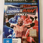 WWE Smack Down vs Raw 2007 PS2 Sony PlayStation 2 PAL Game Complete