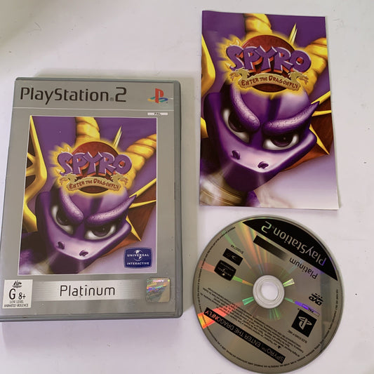 Spyro: Enter The Dragonfly PS2 Sony Playstation 2 PAL Game Complete