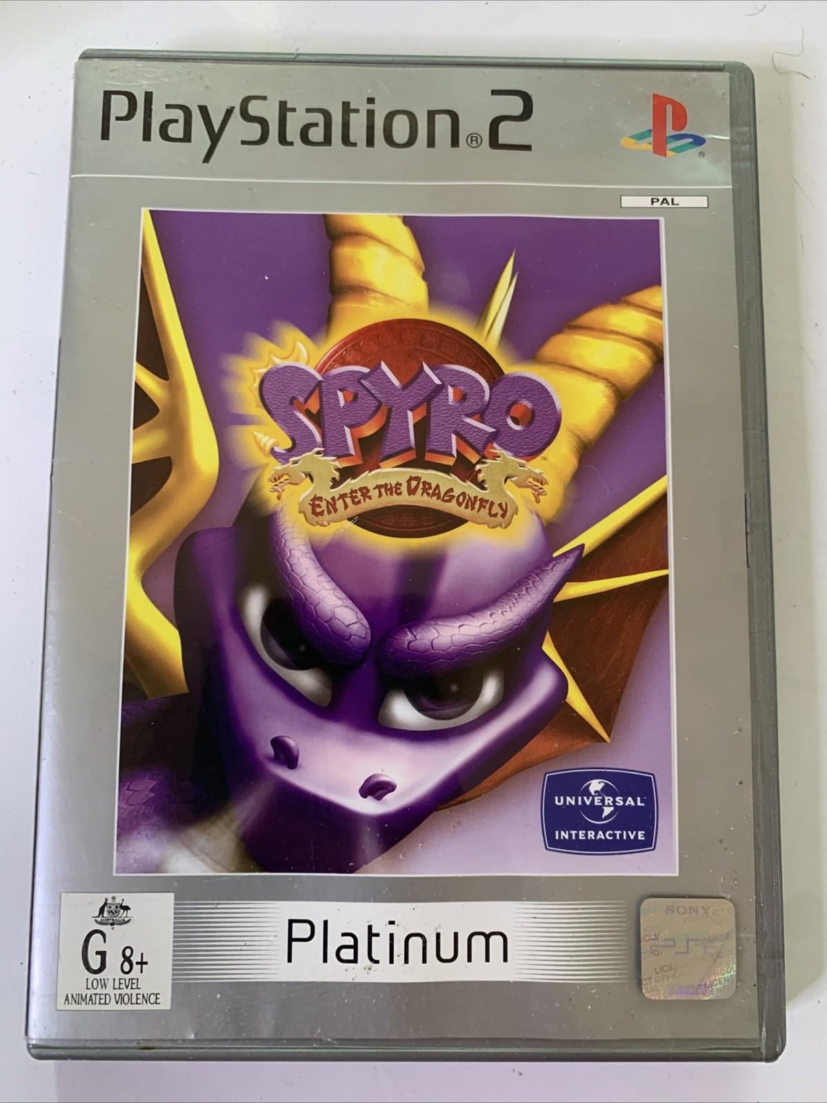 Spyro: Enter The Dragonfly PS2 Sony Playstation 2 PAL Game Complete