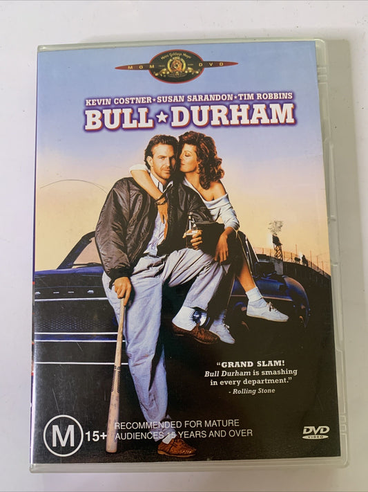 Bull Durham (DVD, 1988) Kevin Costner, Tim Robbins, Susan Sarandon Region 4