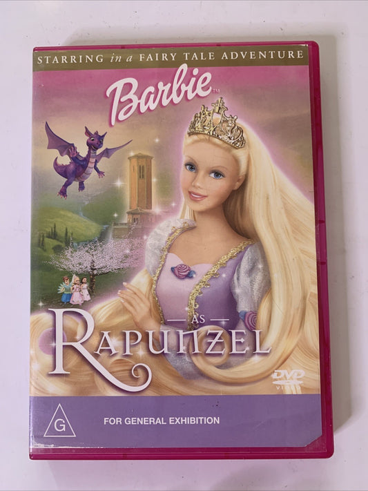 Barbie in Rapunzel (DVD, 2001) Animated Movie Region 4 &2