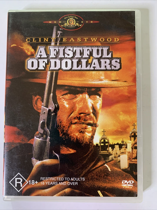 A Fistful of Dollars (DVD, 1966) Clint Eastwood Region 4