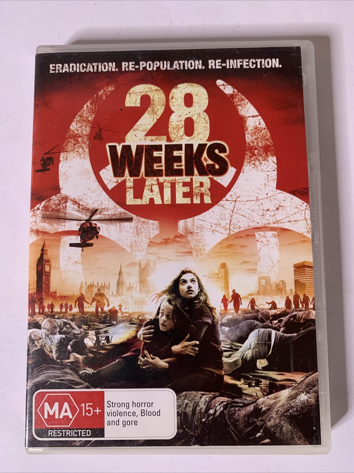 28 Weeks Later (DVD, 2007) Rose Byrne, Catherine Mccormack, Robert Carlyle