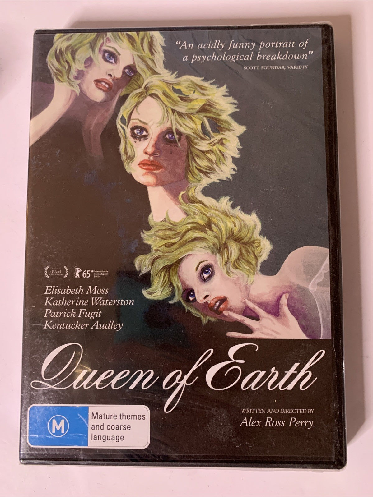 Queen of Earth (DVD, 2015) Elisabeth Moss, Katherine Waterston All Regions NEW