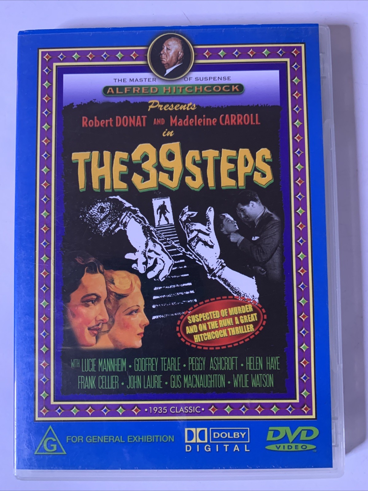 The 39 Steps (DVD, 1935) Alfred Hitchcock Film All Regions