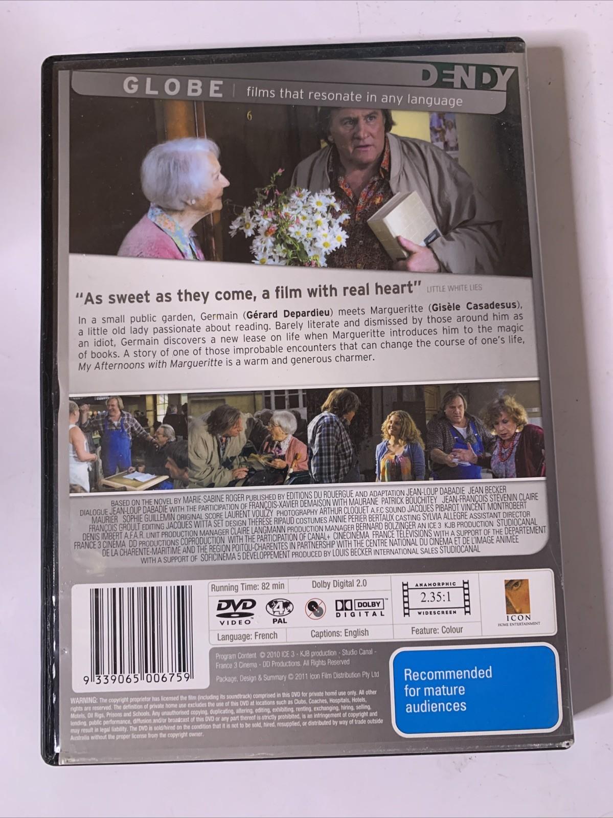 My Afternoons With Margueritte (DVD, 2010) Gerard Depardieu Region 4