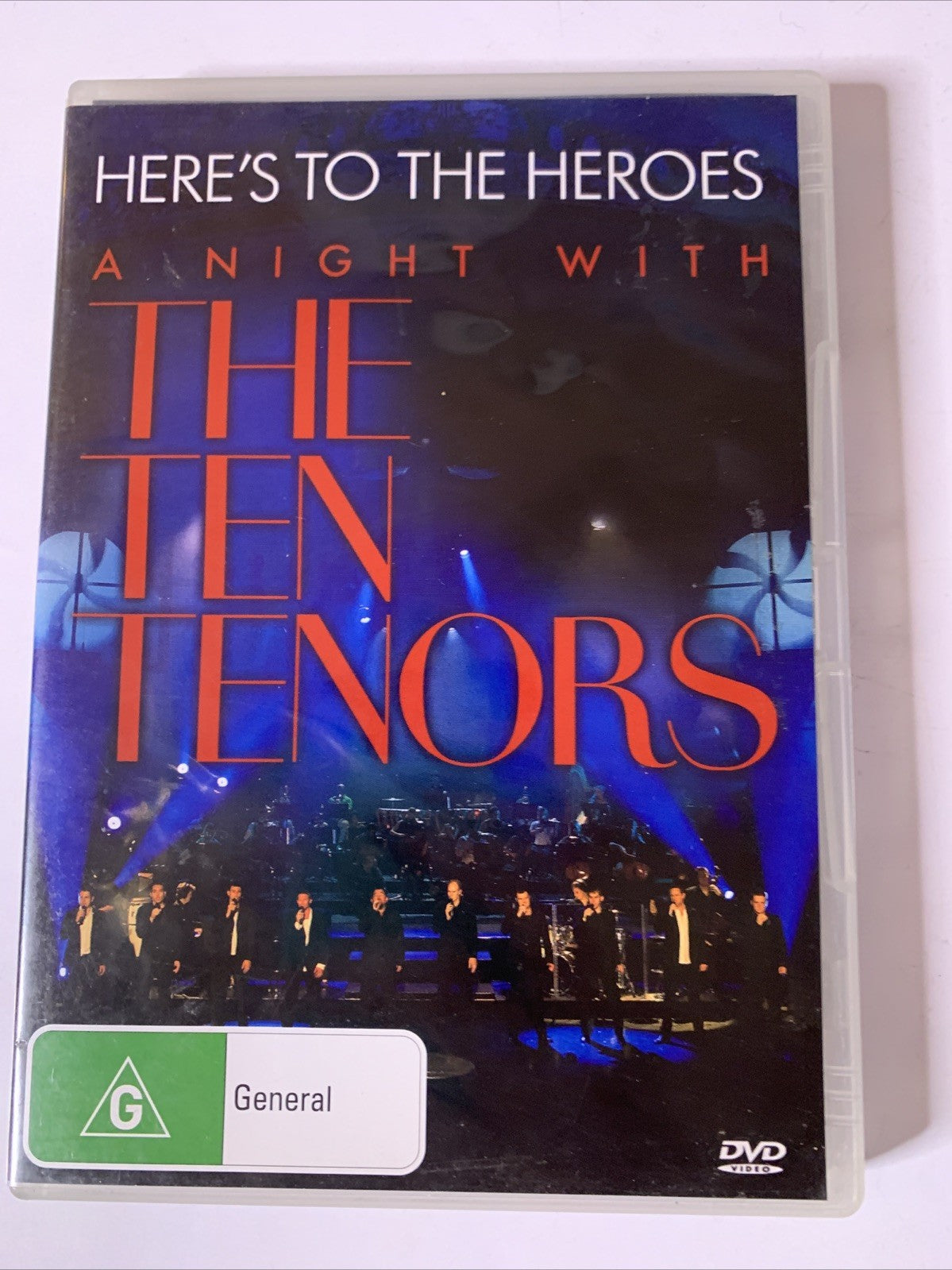 Here's To The Heroes - A Night With The Ten Tenors (DVD, 2006) Region 4 &2