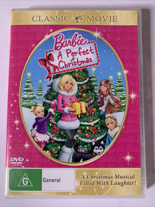 Barbie: A Perfect Christmas (DVD, 2011) Animated Movie Region 4 &2