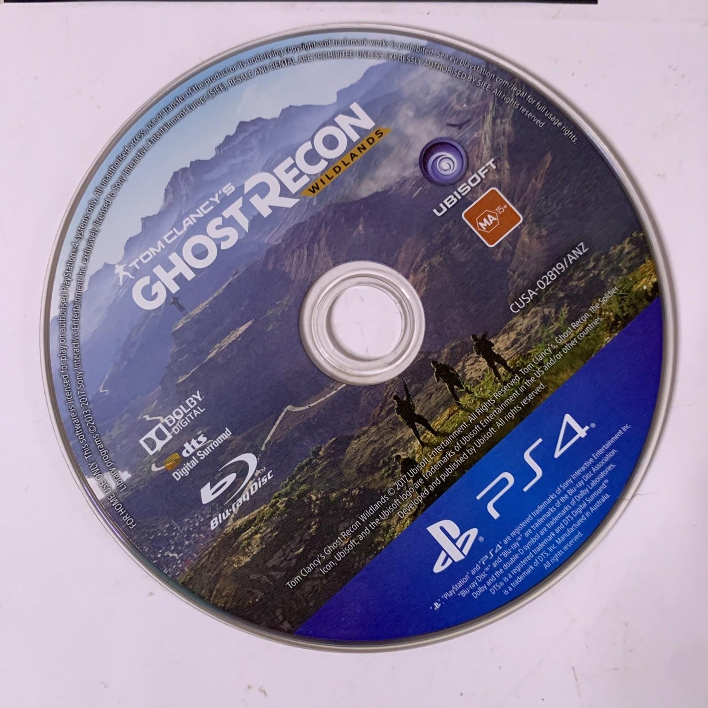 Tom Clancy's Ghost Recon Wildlands PS4 Sony PlayStation 4 Game