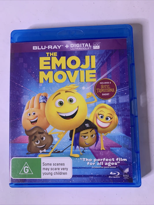 The Emoji Movie (Blu-ray, 2017) Animated Film All Regions