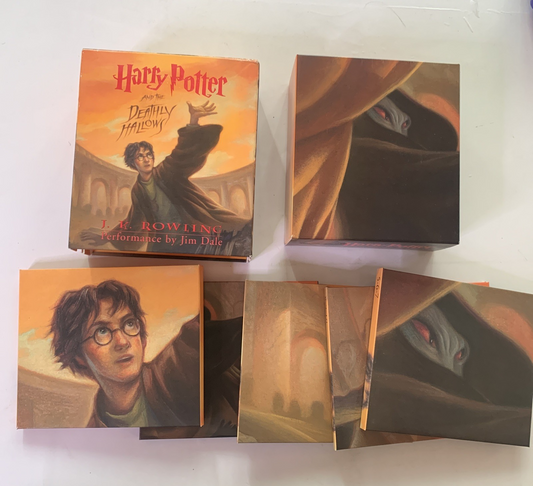 Harry Potter and the Deathly Hallows by J. K. Rowling (CD, 2007, 17-Discs)