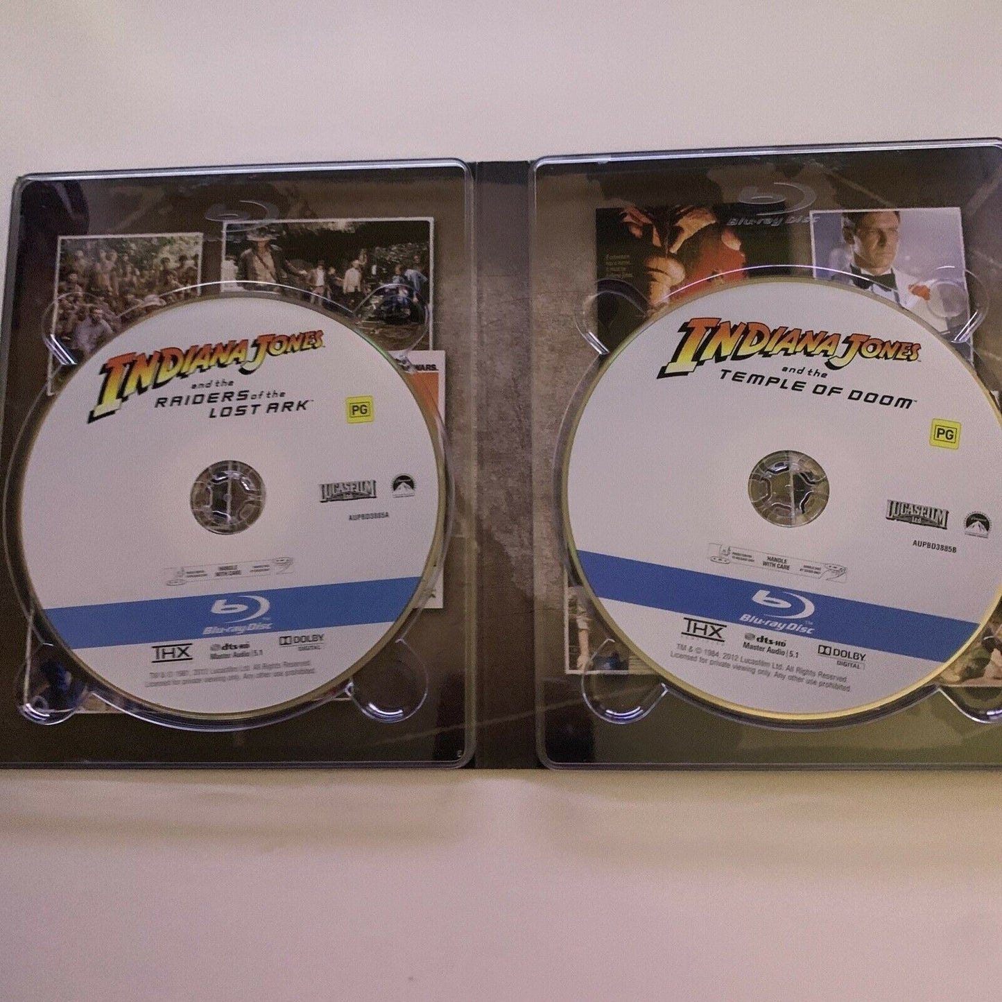 Indiana Jones : The Complete Adventures (Blu-Ray, 5-Disc) Includes 35mm Film
