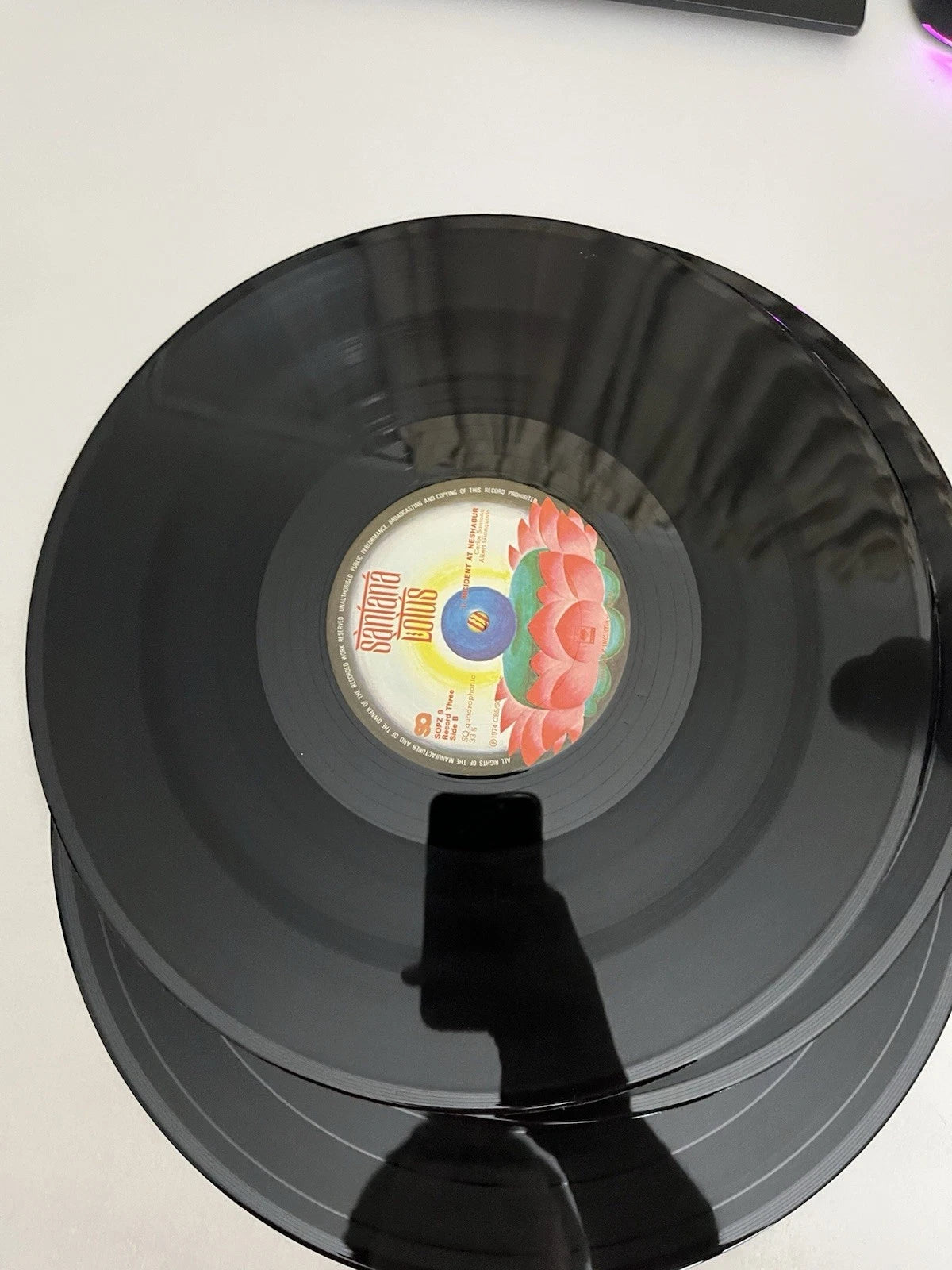 Santana – Lotus (Vinyl, 1974) Japan 3xLP Gatefold Record SOPZ 7-8-9