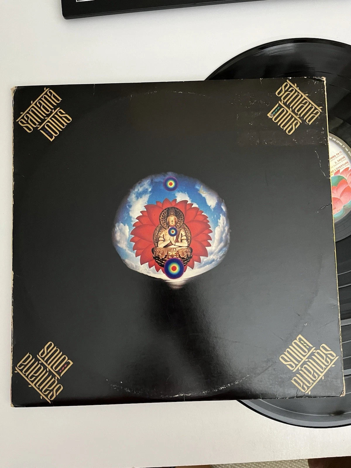 Santana – Lotus (Vinyl, 1974) Japan 3xLP Gatefold Record SOPZ 7-8-9