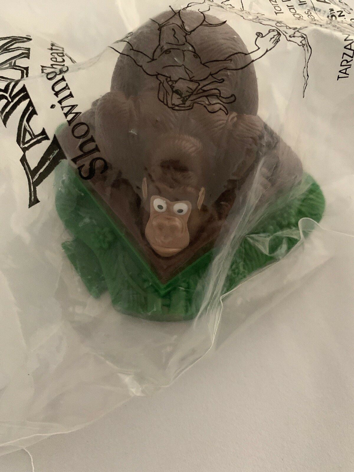 McDonald's Happy Meal Tarzan Brown Monkey Figurine From 1999  Sealed