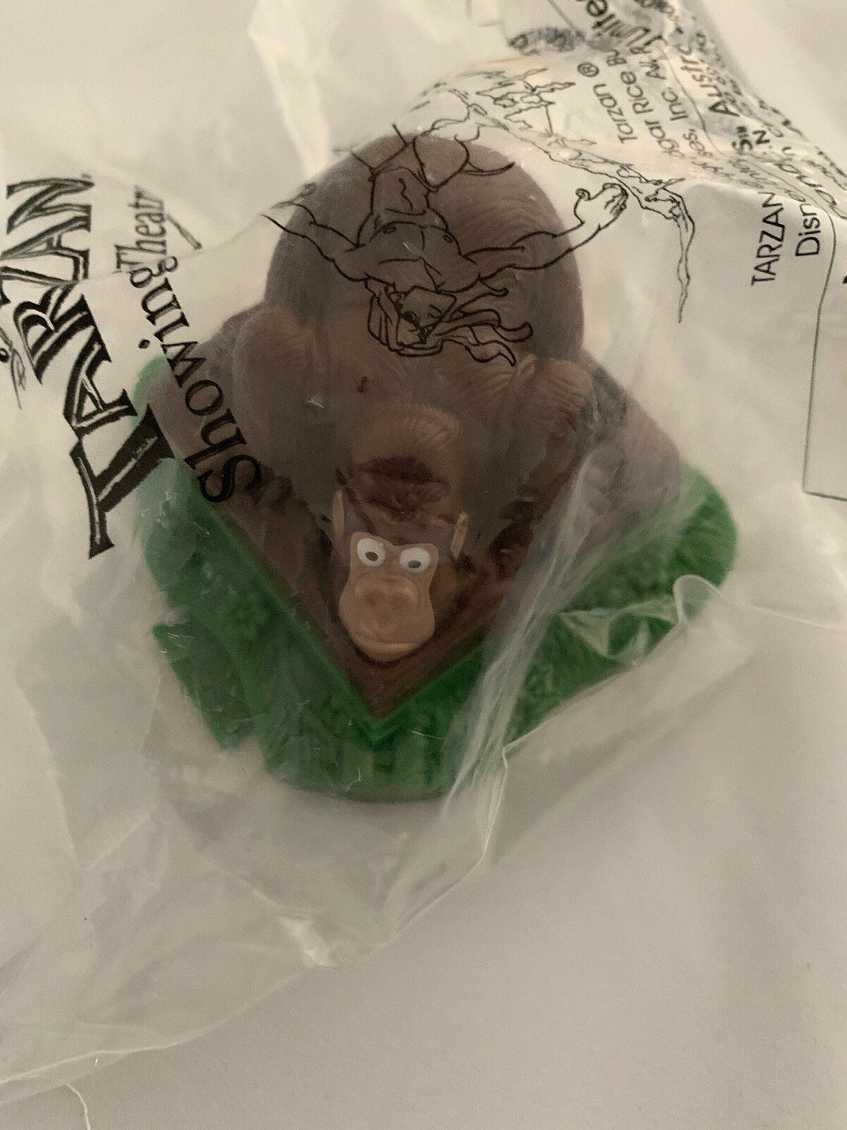 McDonald's Happy Meal Tarzan Brown Monkey Figurine From 1999  Sealed