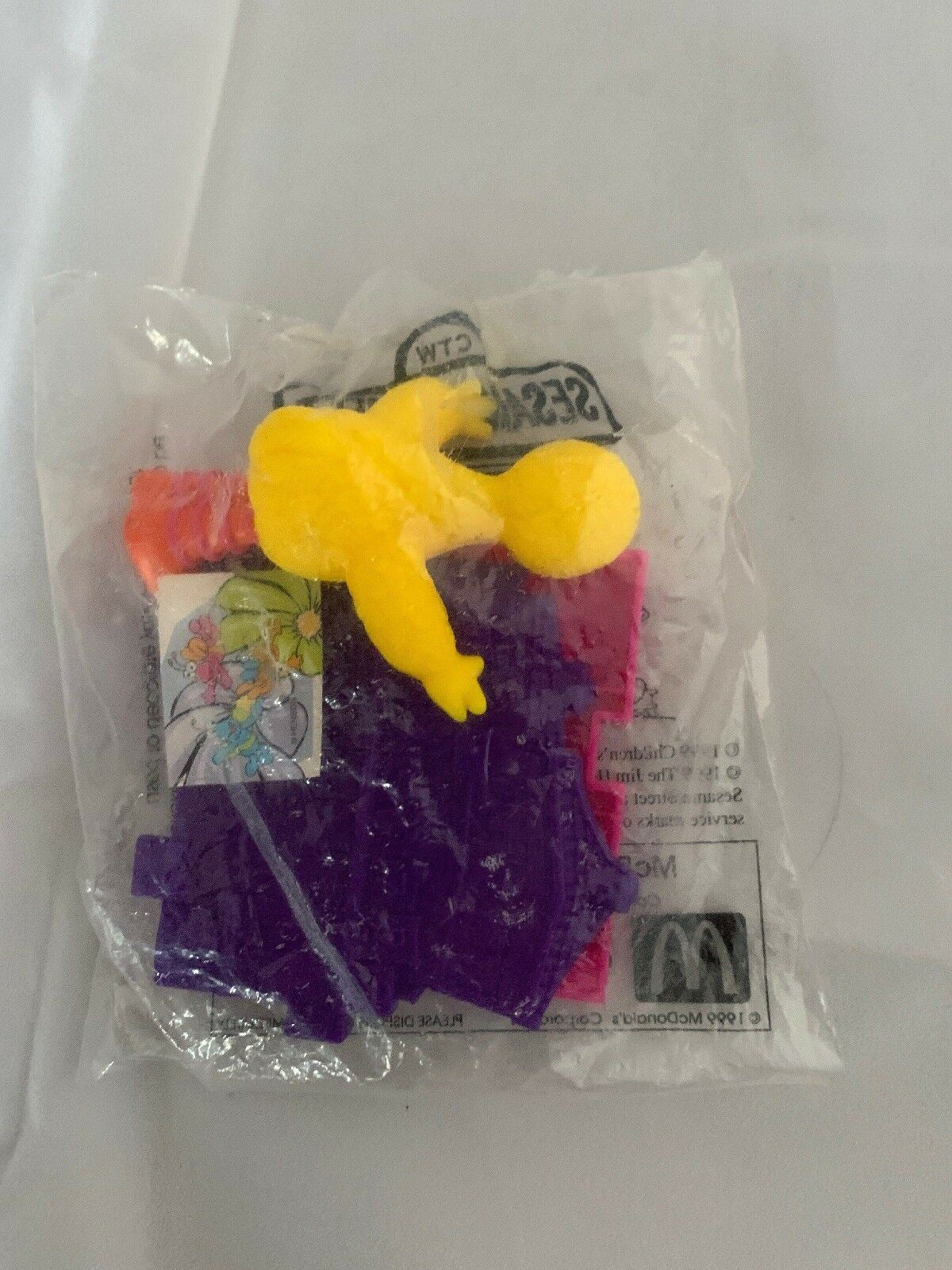 McDonald's Happy Meal Sesame Street Big Bird From  1999