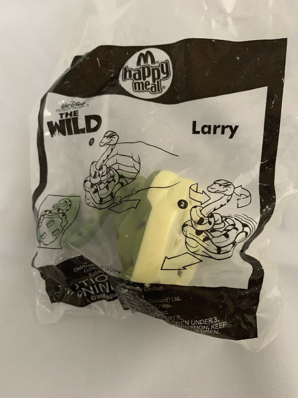 McDonald's Happy Meal The Wild Larry 2006 Sealed – Retro Unit