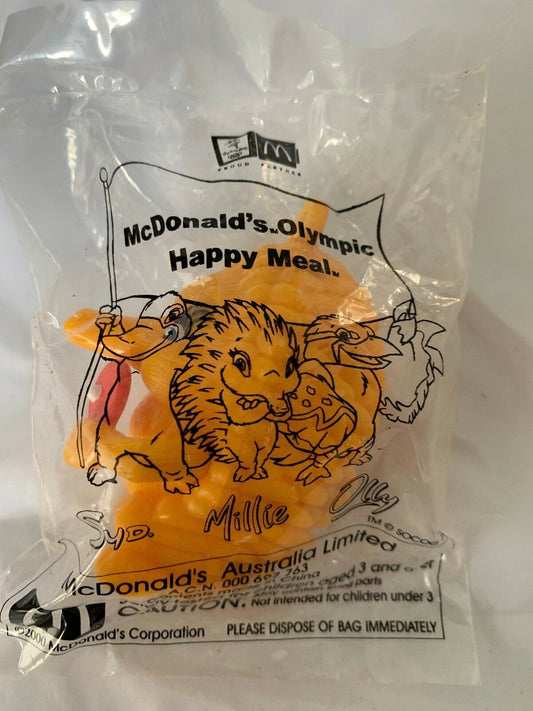 McDonald's Sydney Olympic Happy Meal Millie Figurine From 2000 Sealed