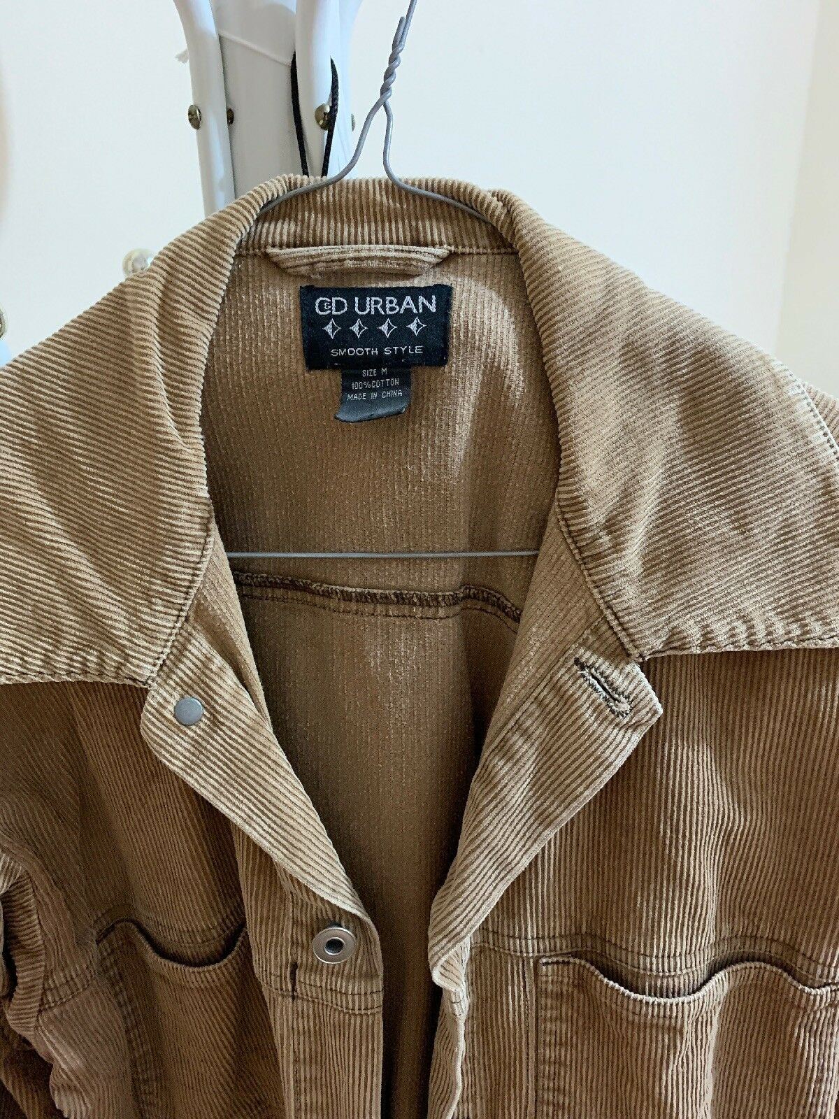 Vintage C&D Urban Smooth Style Men's Jacket Medium Size