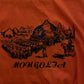 Mongolia Red Tshirt Men's Large Size
