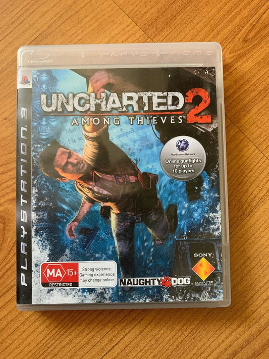 Uncharted 2: Among Thieves (Sony PlayStation 3, 2009) FREE POSTAGE