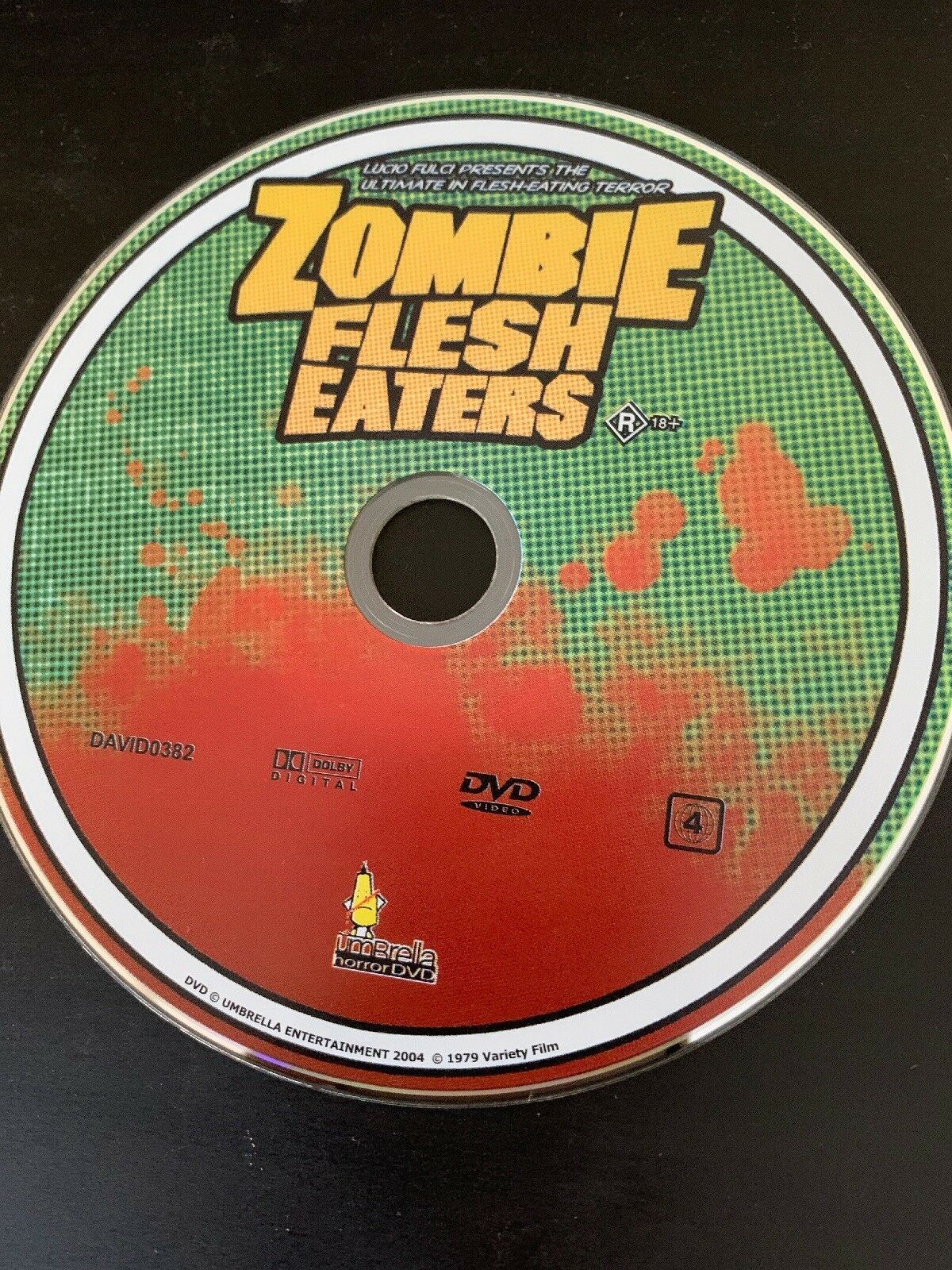 ZOMBIE FLESH EATERS (DVD, R 18+) Umbrella Oop