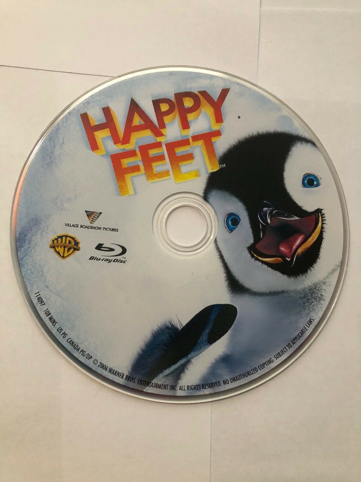 Happy Feet (Blu-ray, 2007)