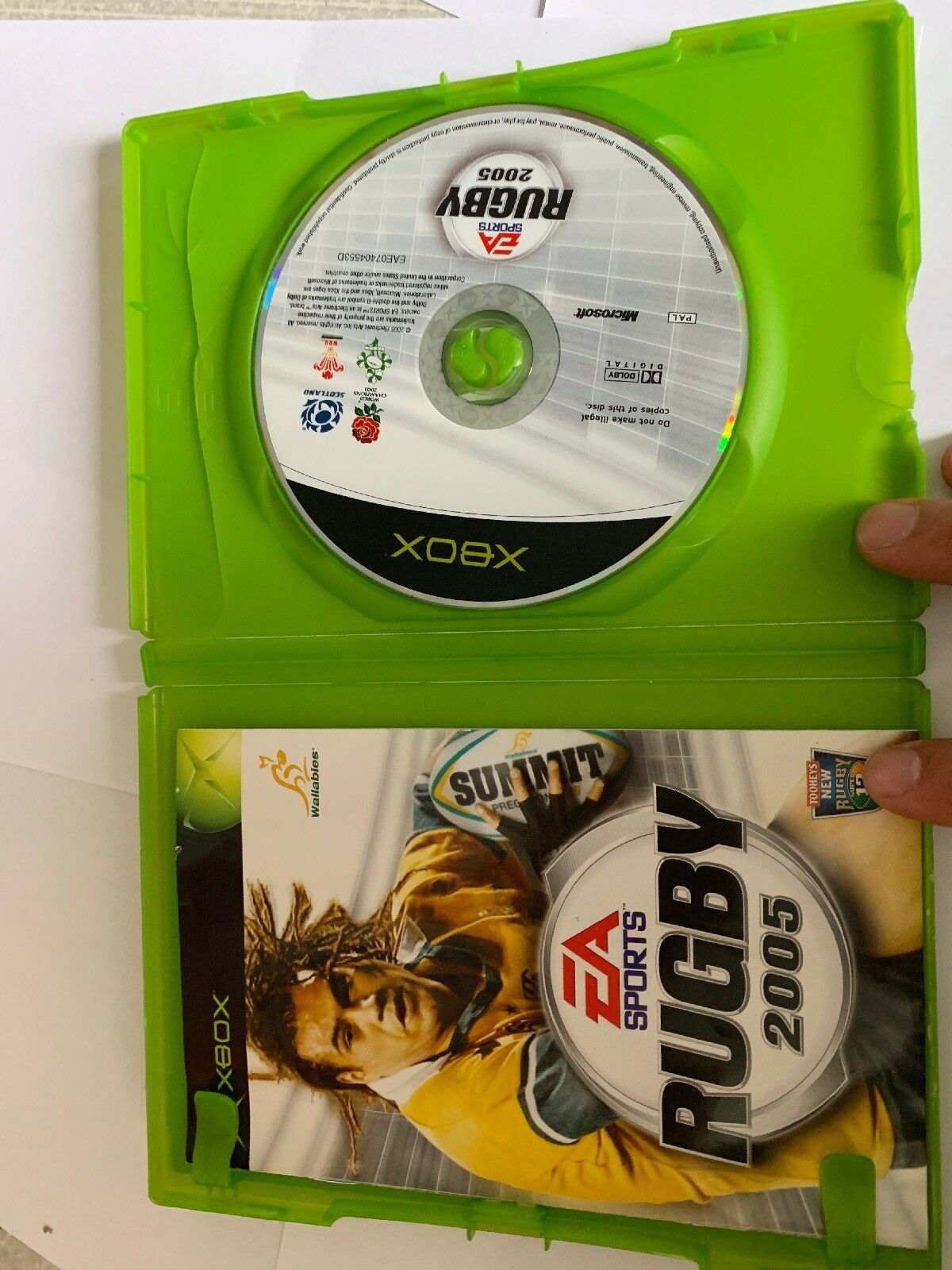 Rugby 2005 Xbox (Original) Game USED