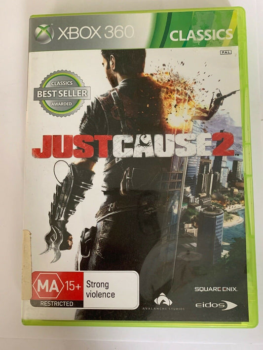 Just Cause 2 - Xbox 360 with Manual PAL