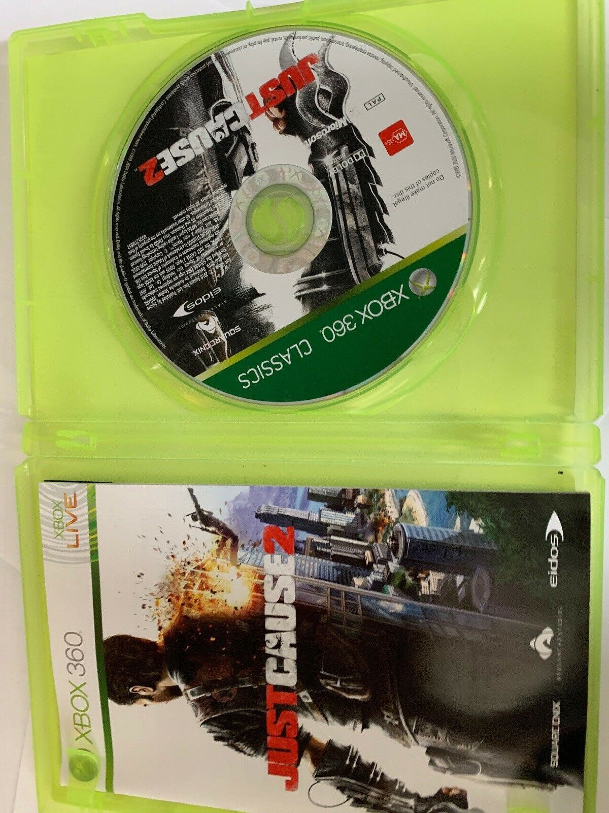 Just Cause 2 - Xbox 360 with Manual PAL