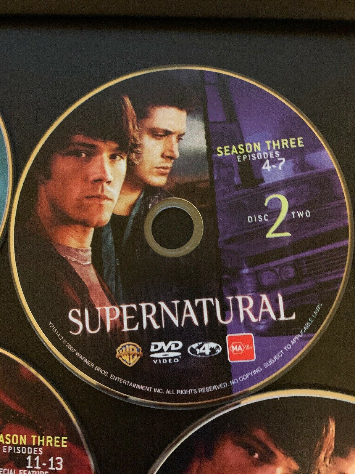 Supernatural : Season 3 (DVD, 2008, 5-Disc Set) – Retro Unit