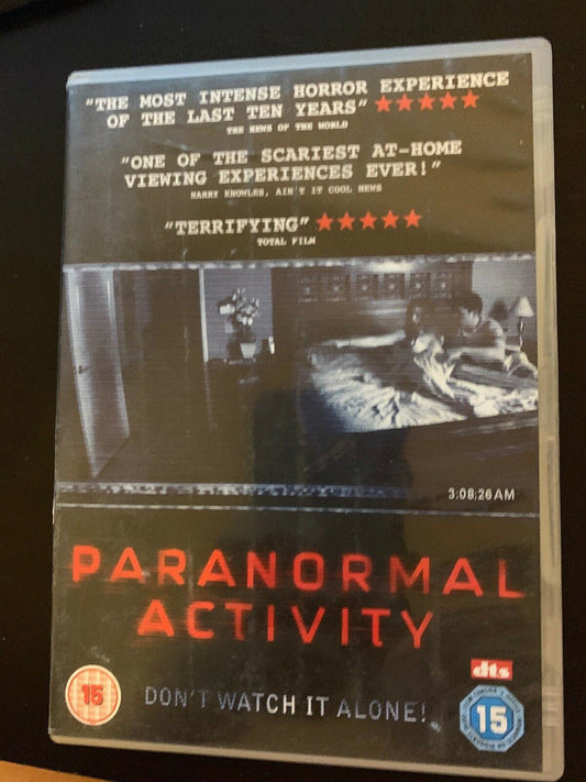 Paranormal Activity (DVD, 2007) Katie Featherston, Micah Sloat. Region 2