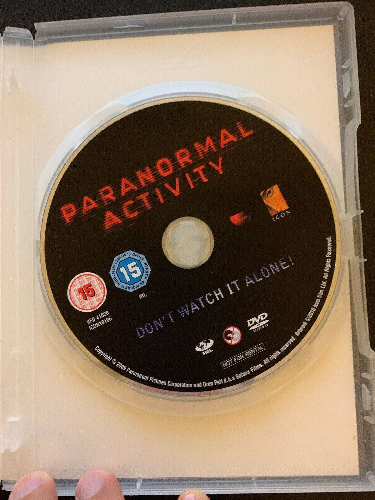 Paranormal Activity (DVD, 2007) Katie Featherston, Micah Sloat. Region 2