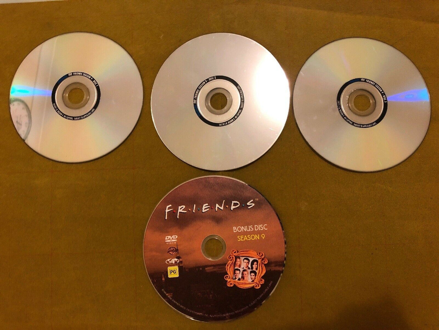 Friends : Season 9 (DVD, 2010, 4-Disc Set) - Free Shipping!