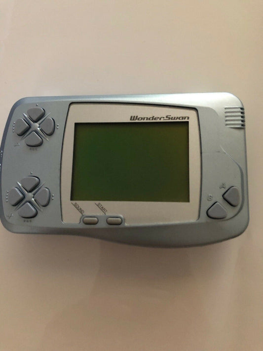 WS Bandai WonderSwan Console/System (Silver) (SW-001) HANDHELD PORTABLE